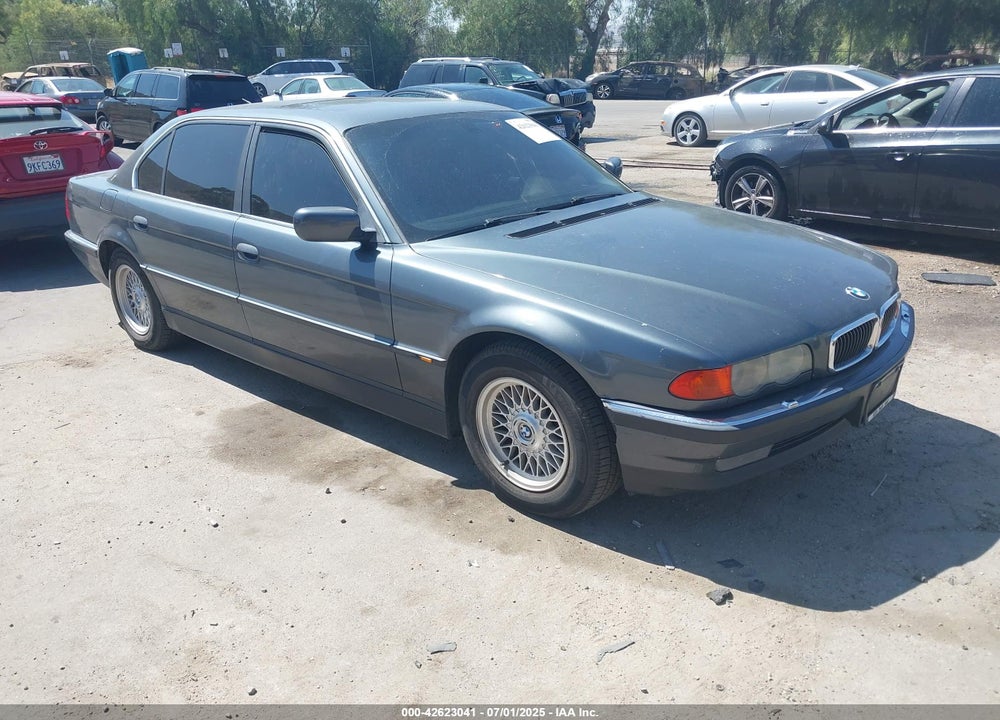 2000 BMW 740IL VIN: WBAGH8348YDP14383