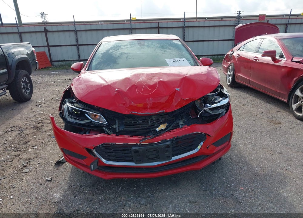 2018 CHEVROLET CRUZE LT AUTO VIN: 1G1BE5SMXJ7148407