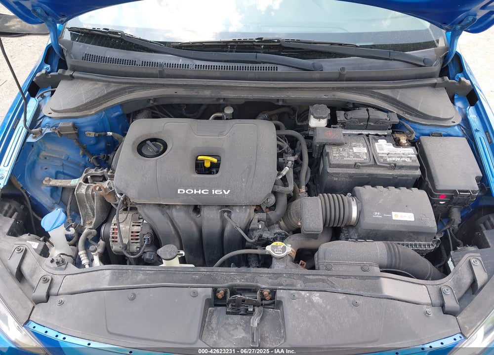 2017 HYUNDAI ELANTRA VIN: 5NPD74LF3HH151563