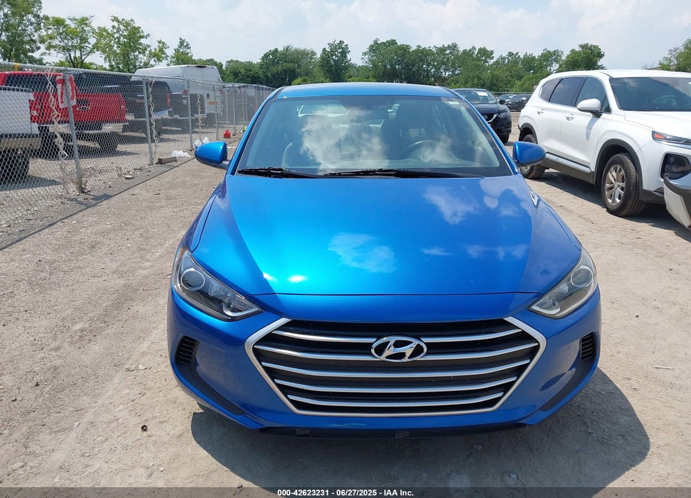 2017 HYUNDAI ELANTRA VIN: 5NPD74LF3HH151563