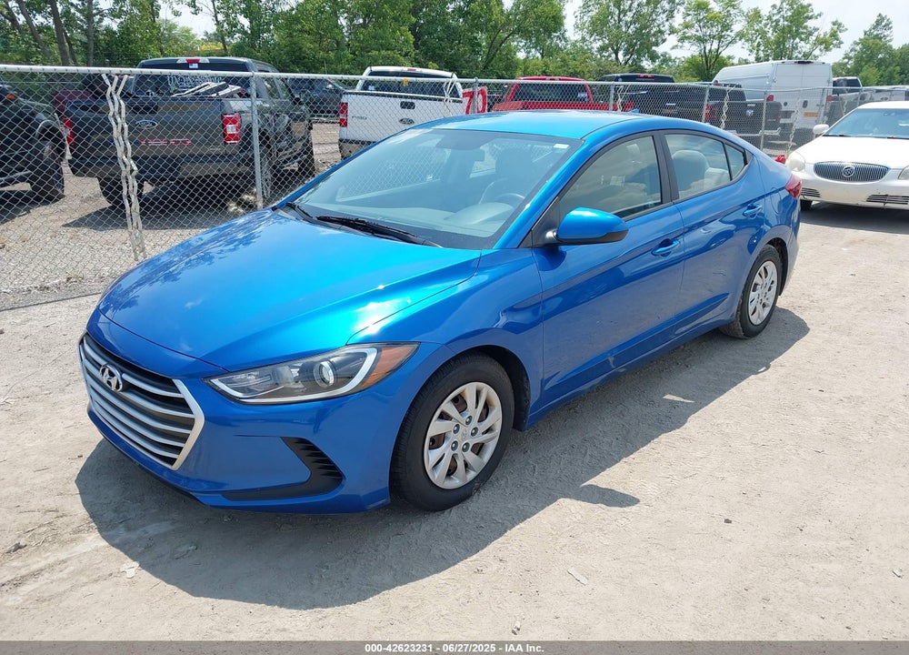 2017 HYUNDAI ELANTRA VIN: 5NPD74LF3HH151563
