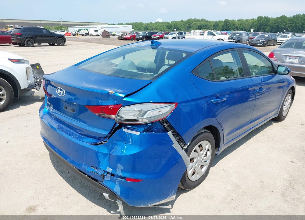 2017 HYUNDAI ELANTRA VIN: 5NPD74LF3HH151563