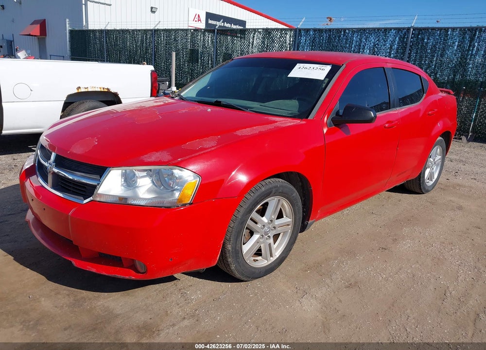 2008 DODGE AVENGER VIN: 1B3LC56K98N296856