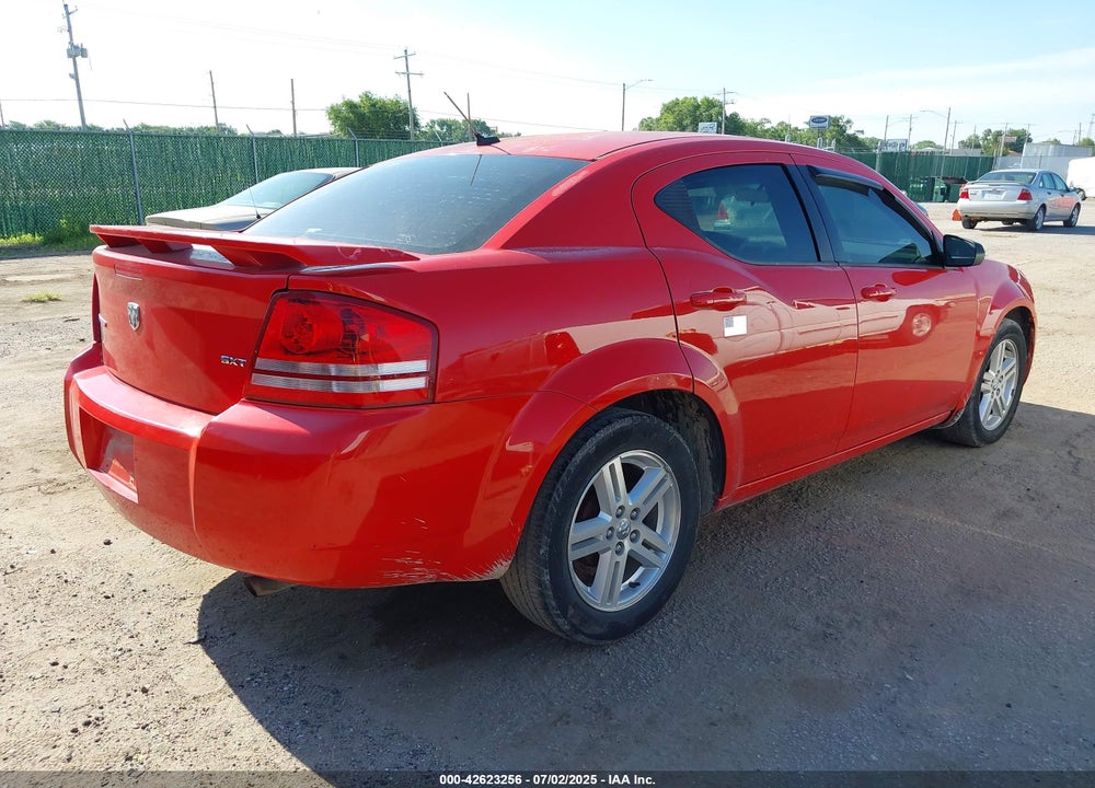 2008 DODGE AVENGER VIN: 1B3LC56K98N296856