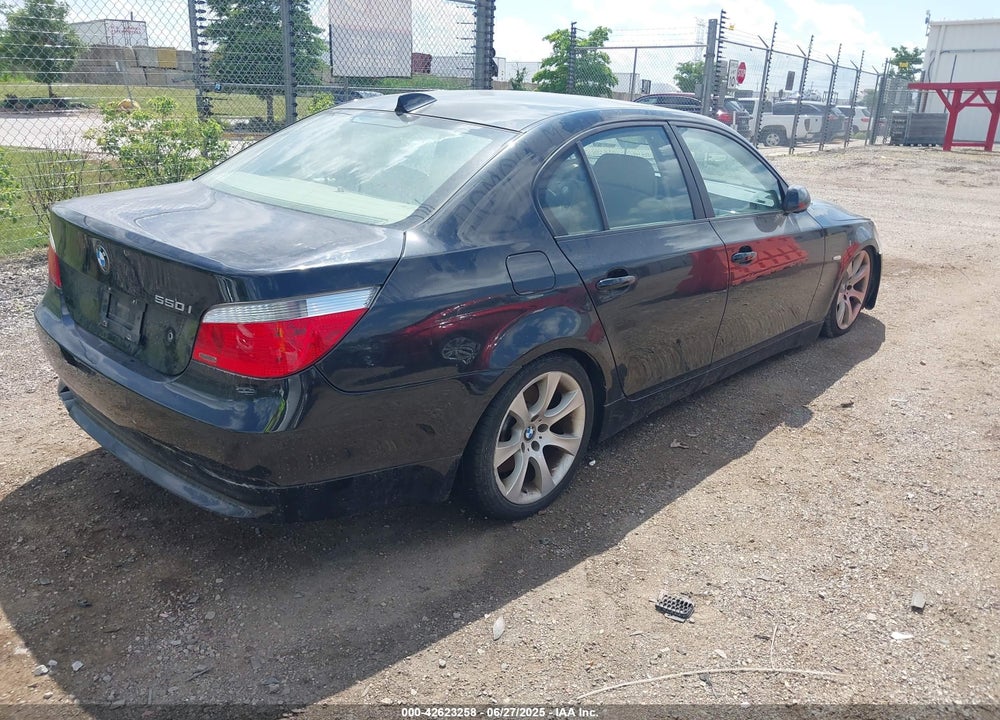 2007 BMW 550I VIN: WBANB53537CP05563