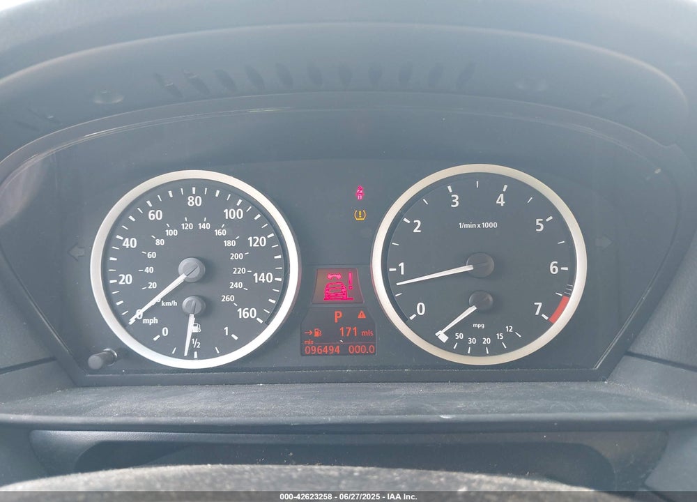 2007 BMW 550I VIN: WBANB53537CP05563