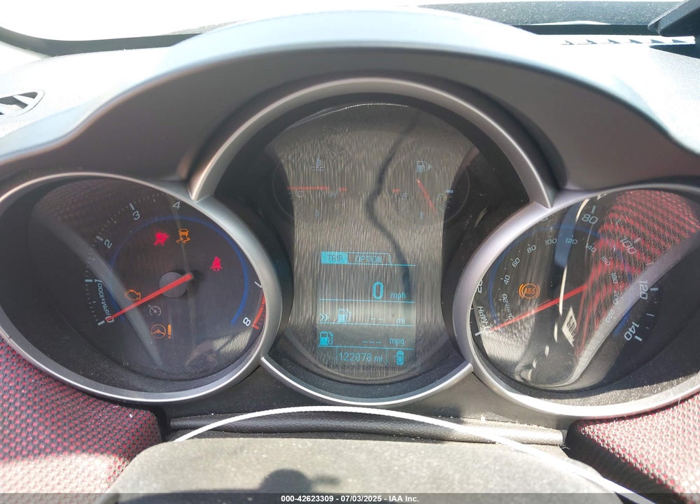 2013 CHEVROLET CRUZE VIN: 1G1PC5SB7D7241092