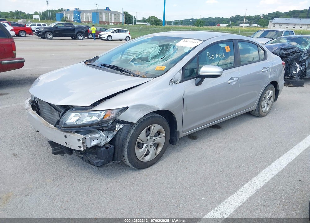 2015 HONDA CIVIC VIN: 19XFB2F53FE065198