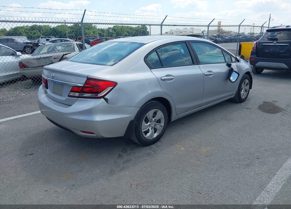 2015 HONDA CIVIC VIN: 19XFB2F53FE065198