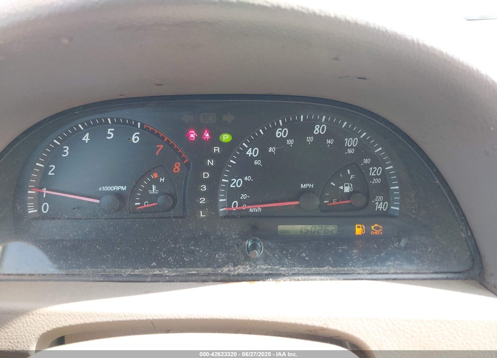 2003 TOYOTA CAMRY XLE V6 VIN: 4T1BF32K23U553846