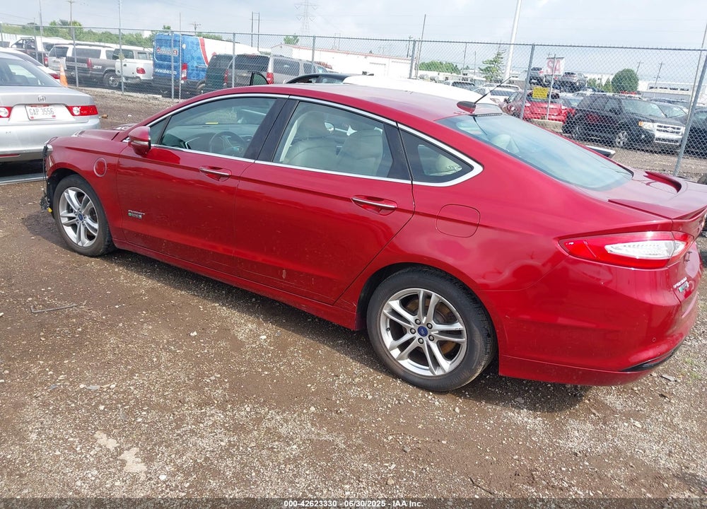 2016 FORD FUSION ENERGI TITANIUM VIN: 3FA6P0SU0GR103764