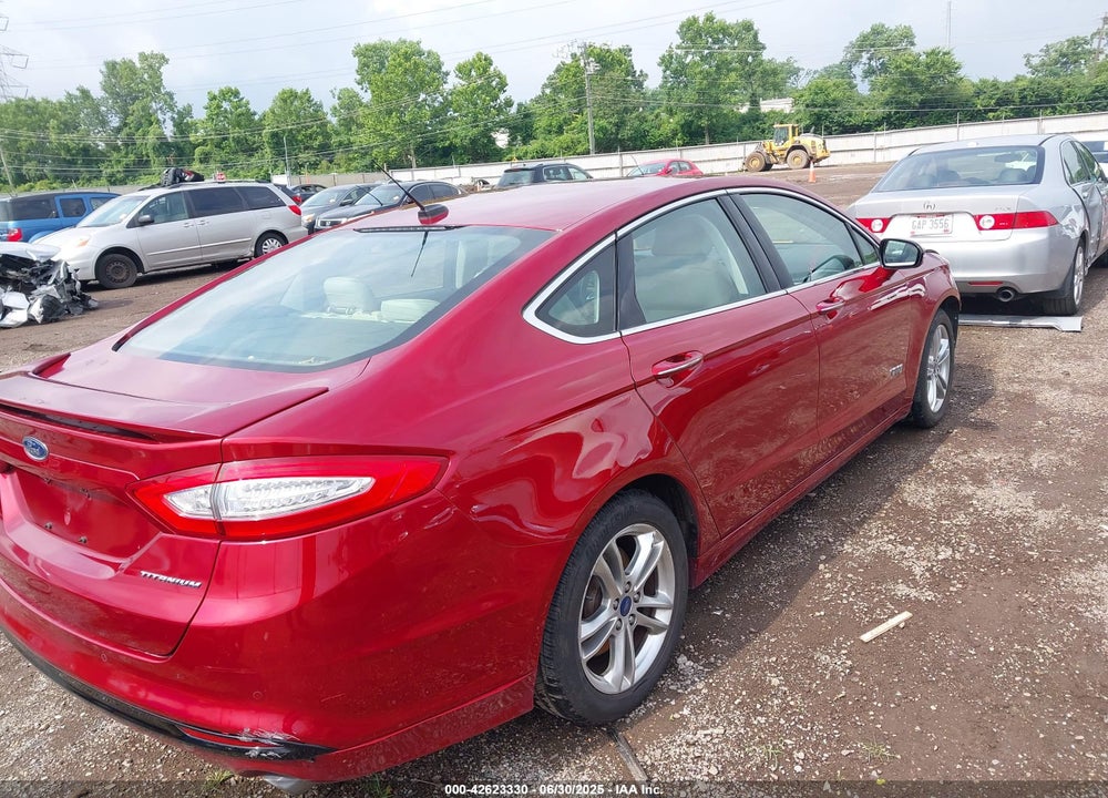 2016 FORD FUSION ENERGI TITANIUM VIN: 3FA6P0SU0GR103764