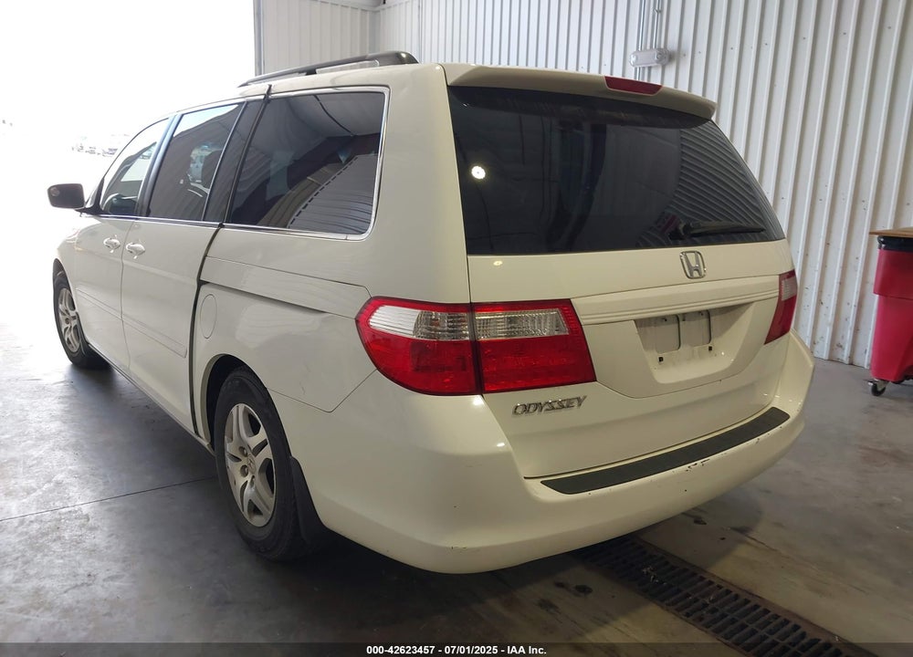 2007 HONDA ODYSSEY EX VIN: 5FNRL384X7B449236