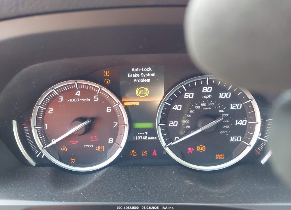 2015 ACURA TLX VIN: 19UUB3F7XFA000755