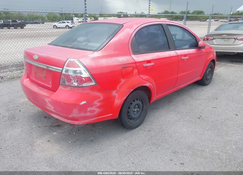 2009 CHEVROLET AVEO VIN: KL1TD56E89B403931