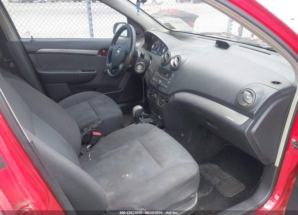 2009 CHEVROLET AVEO VIN: KL1TD56E89B403931