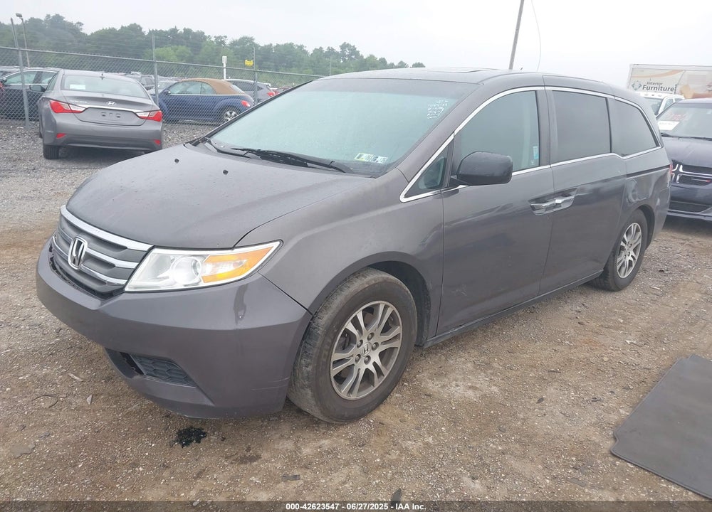 2012 HONDA ODYSSEY EX-L VIN: 5FNRL5H62CB128914