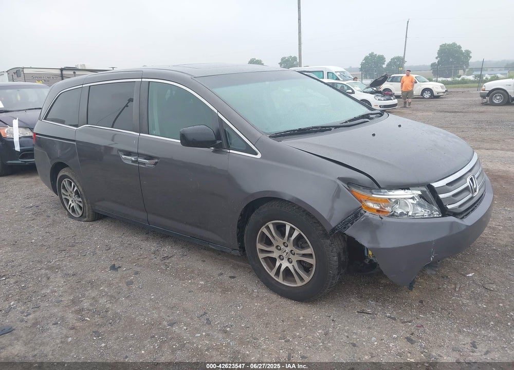 2012 HONDA ODYSSEY EX-L VIN: 5FNRL5H62CB128914