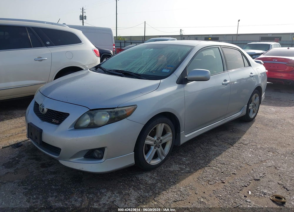 2009 TOYOTA COROLLA VIN: 2T1BE40E69C026201