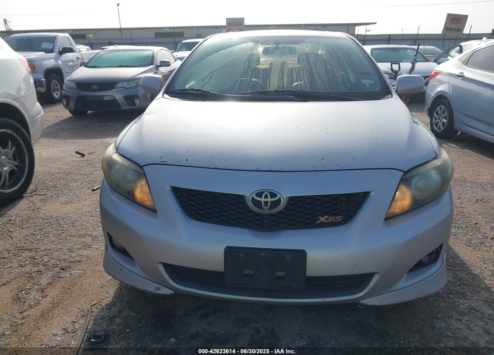 2009 TOYOTA COROLLA VIN: 2T1BE40E69C026201