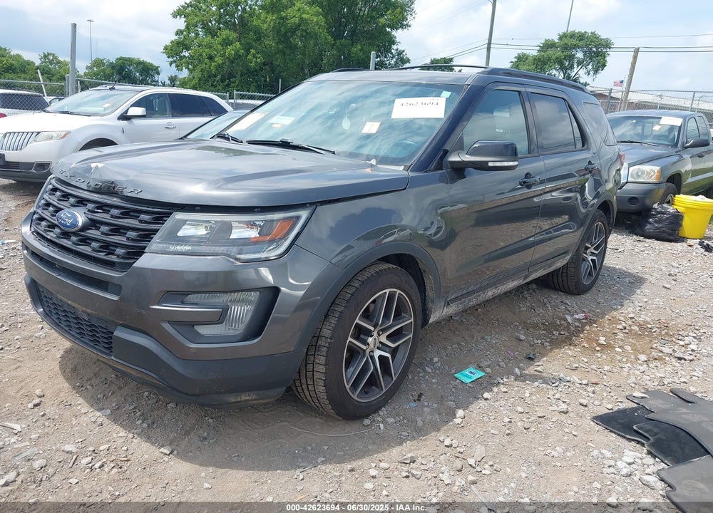 2016 FORD EXPLORER SPORT VIN: 1FM5K8GTXGGD34418