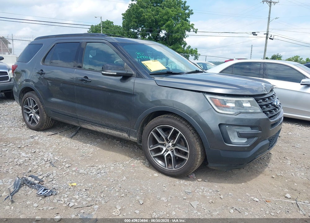 2016 FORD EXPLORER SPORT VIN: 1FM5K8GTXGGD34418