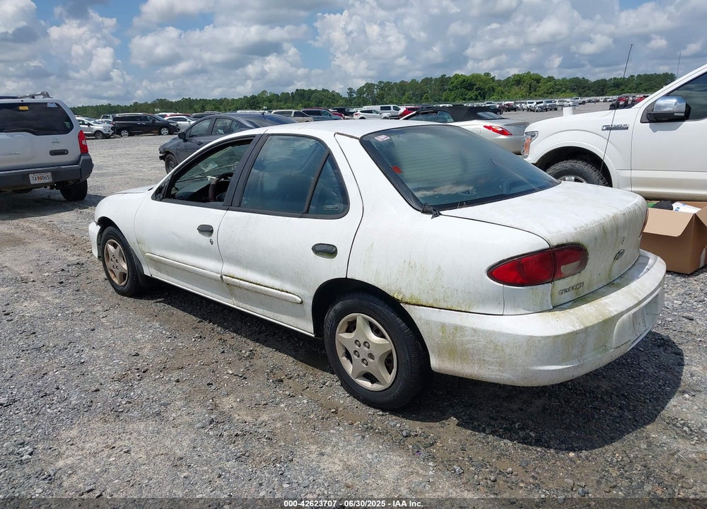 2002 CHEVROLET CAVALIER VIN: 1G1JC524227214399