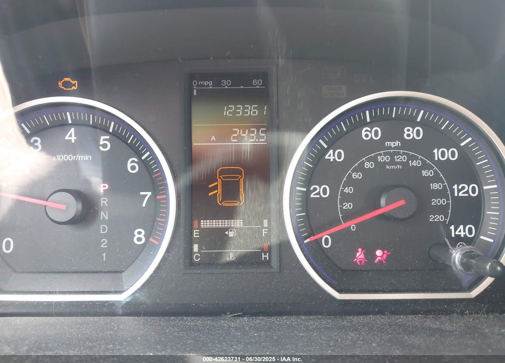 2009 HONDA CR-V VIN: 5J6RE38339L030379