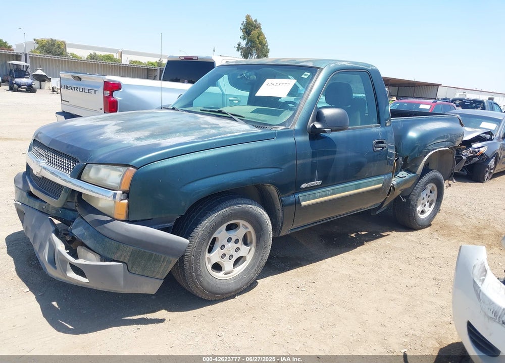 2004 CHEVROLET SILVERADO 1500 LS/WORK TRUCK VIN: 1GCEC14T34Z152427