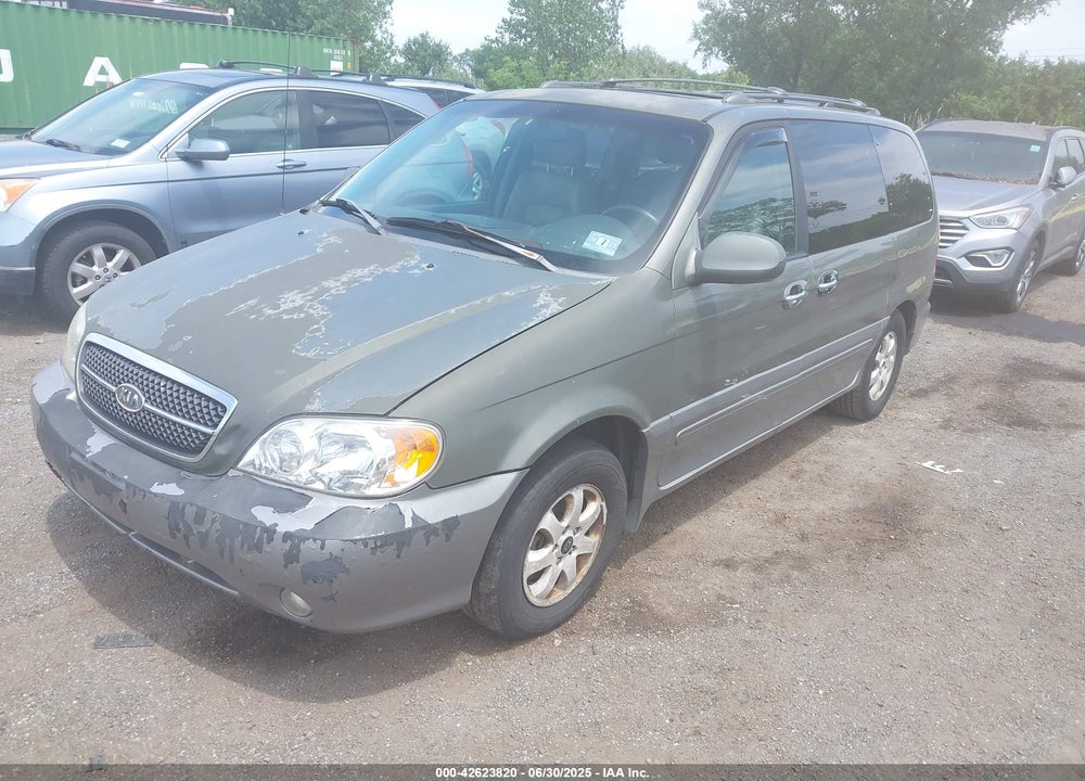 2004 KIA SEDONA EX/LX VIN: KNDUP131346536046