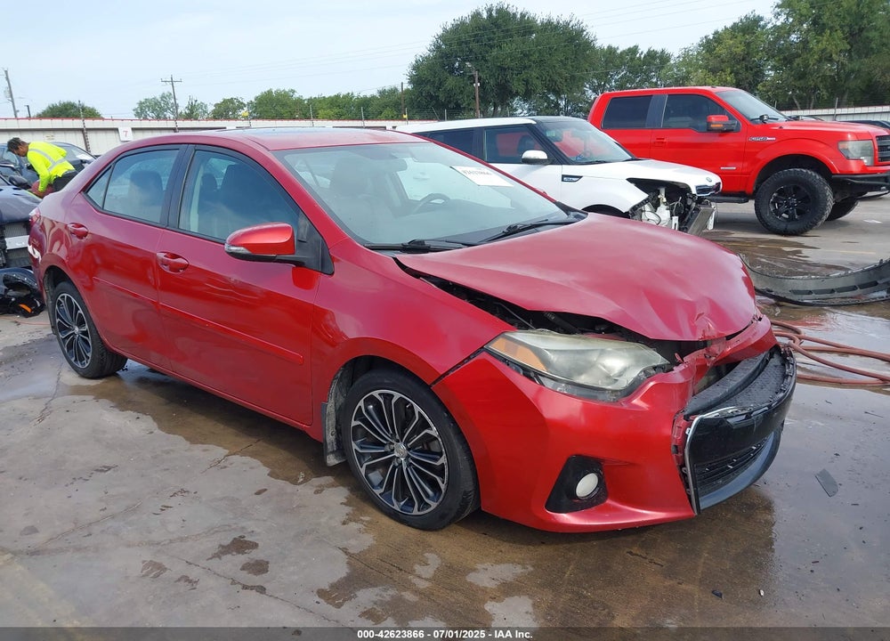 2015 TOYOTA COROLLA S PLUS VIN: 5YFBURHE1FP289132