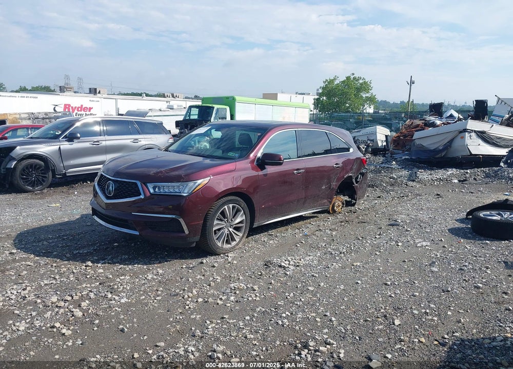 2017 ACURA MDX VIN: 5FRYD4H59HB021178