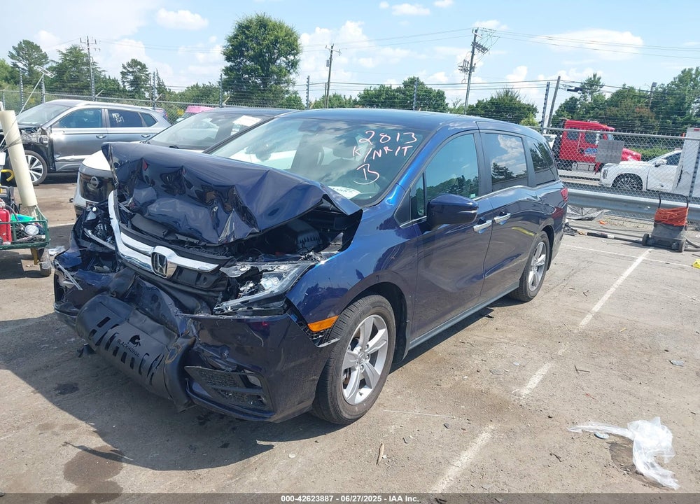 2020 HONDA ODYSSEY EX-L/EX-L W/NAVI RES VIN: 5FNRL6H75LB022813