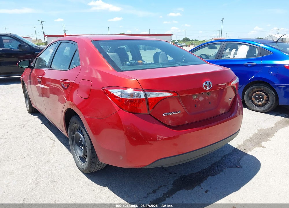2016 TOYOTA COROLLA VIN: 5YFBURHE0GP494359