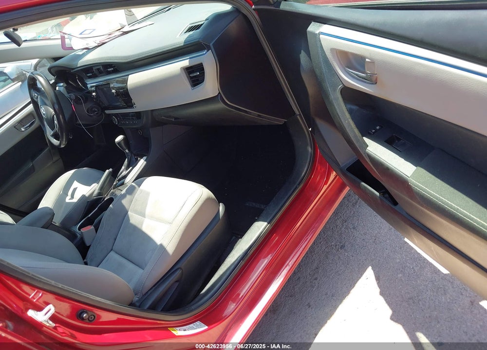 2016 TOYOTA COROLLA VIN: 5YFBURHE0GP494359