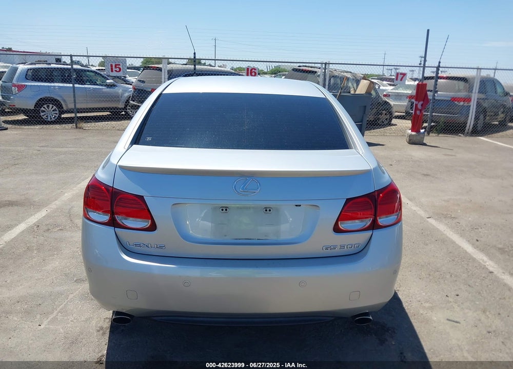 2006 LEXUS GS300 VIN: JTHBH96S865030937