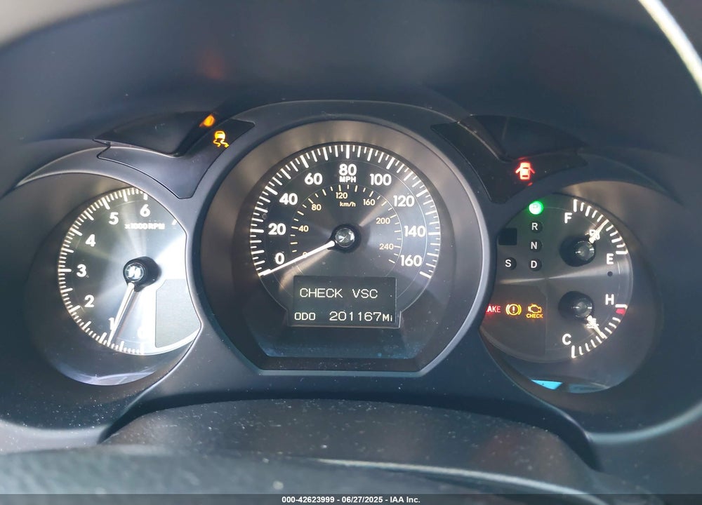 2006 LEXUS GS300 VIN: JTHBH96S865030937