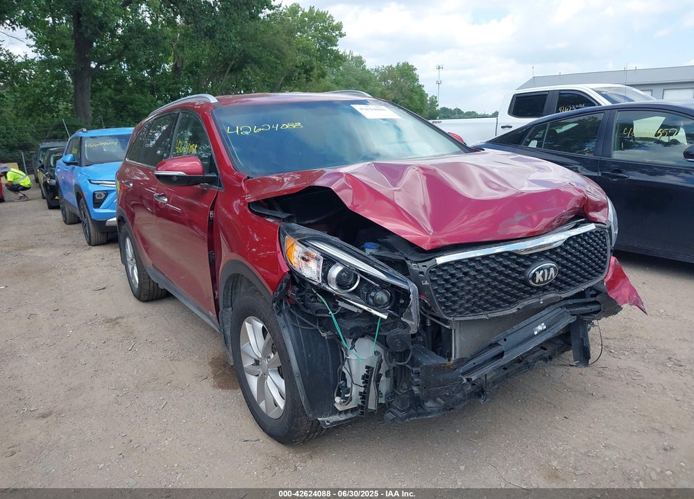 2016 KIA SORENTO 2.4L LX VIN: 5XYPGDA35GG106197