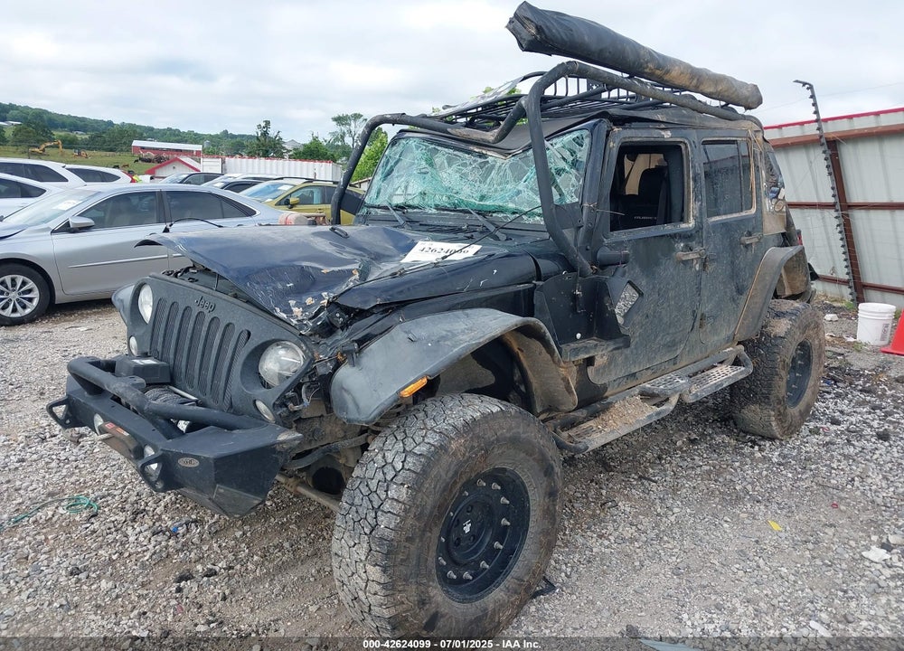 2016 JEEP WRANGLER UNLIMITED VIN: 1C4BJWFG5GL187709