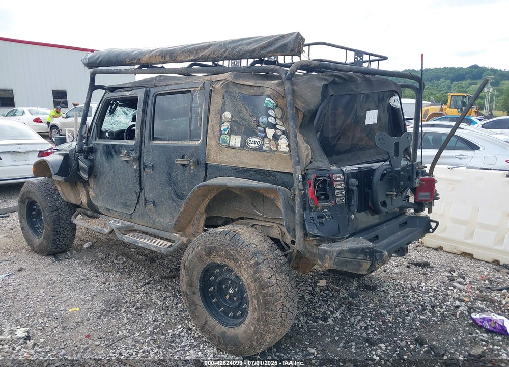 2016 JEEP WRANGLER UNLIMITED VIN: 1C4BJWFG5GL187709