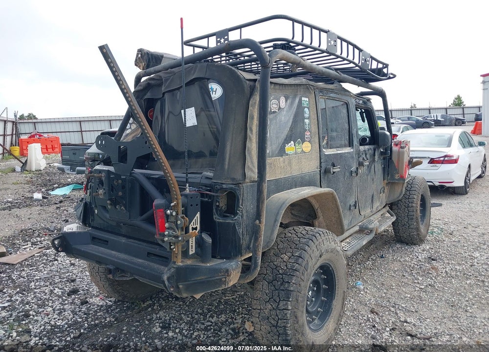 2016 JEEP WRANGLER UNLIMITED VIN: 1C4BJWFG5GL187709