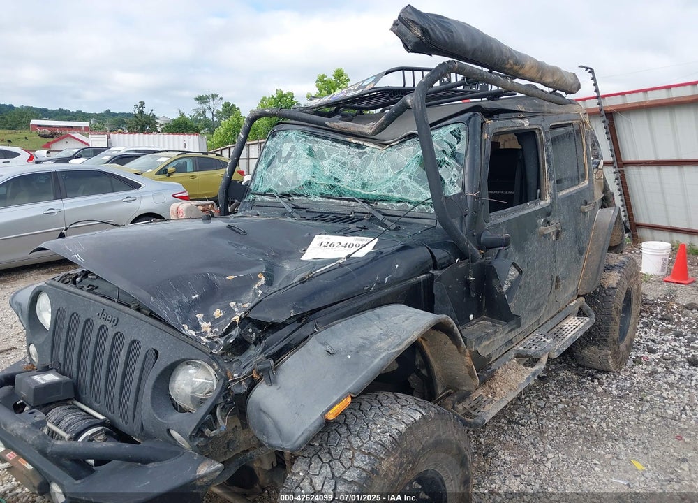 2016 JEEP WRANGLER UNLIMITED VIN: 1C4BJWFG5GL187709