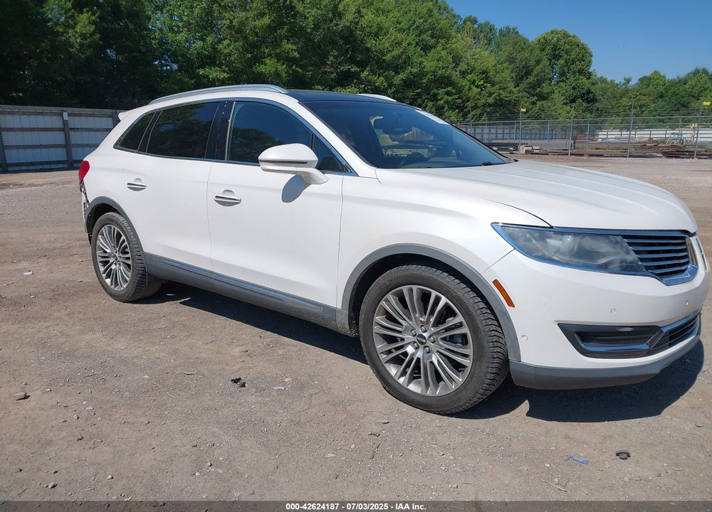 2016 LINCOLN MKX RESERVE VIN: 2LMPJ6LR1GBL33101