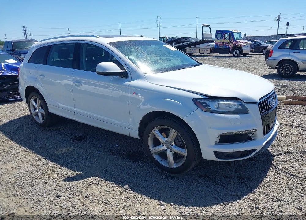 2013 AUDI Q7 3.0T S LINE PRESTIGE VIN: WA1DGAFE3DD002811