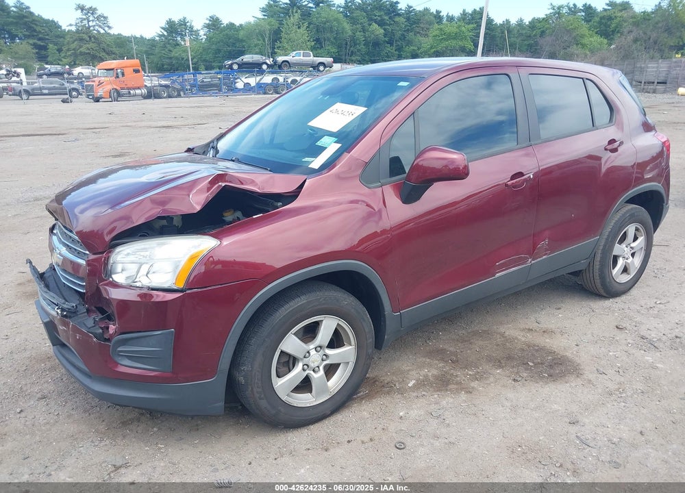 2016 CHEVROLET TRAX VIN: 3GNCJNSB1GL246193