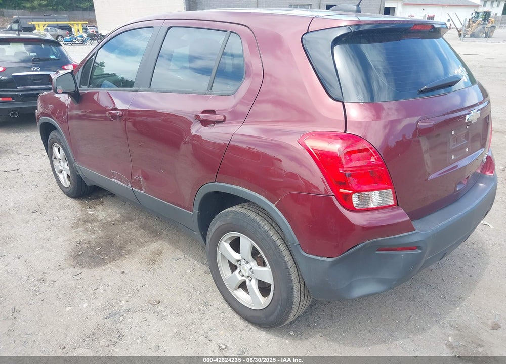 2016 CHEVROLET TRAX VIN: 3GNCJNSB1GL246193