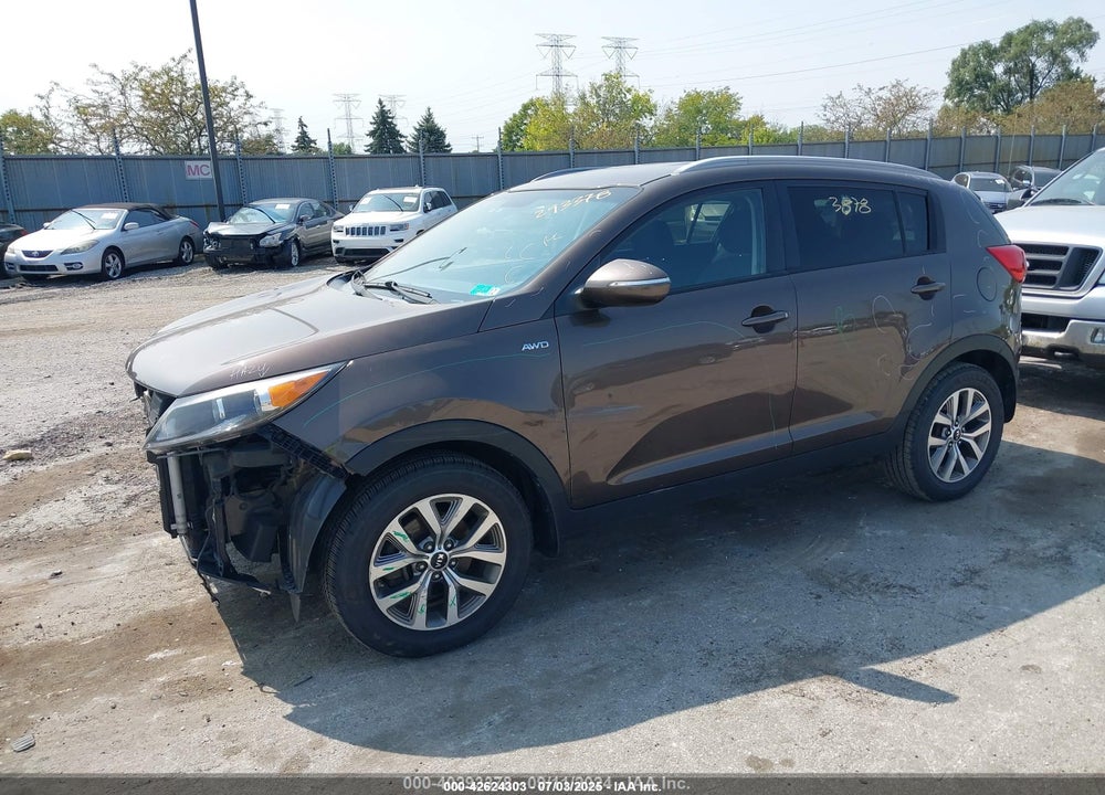 2014 KIA SPORTAGE VIN: KNDPBCAC2E7547966