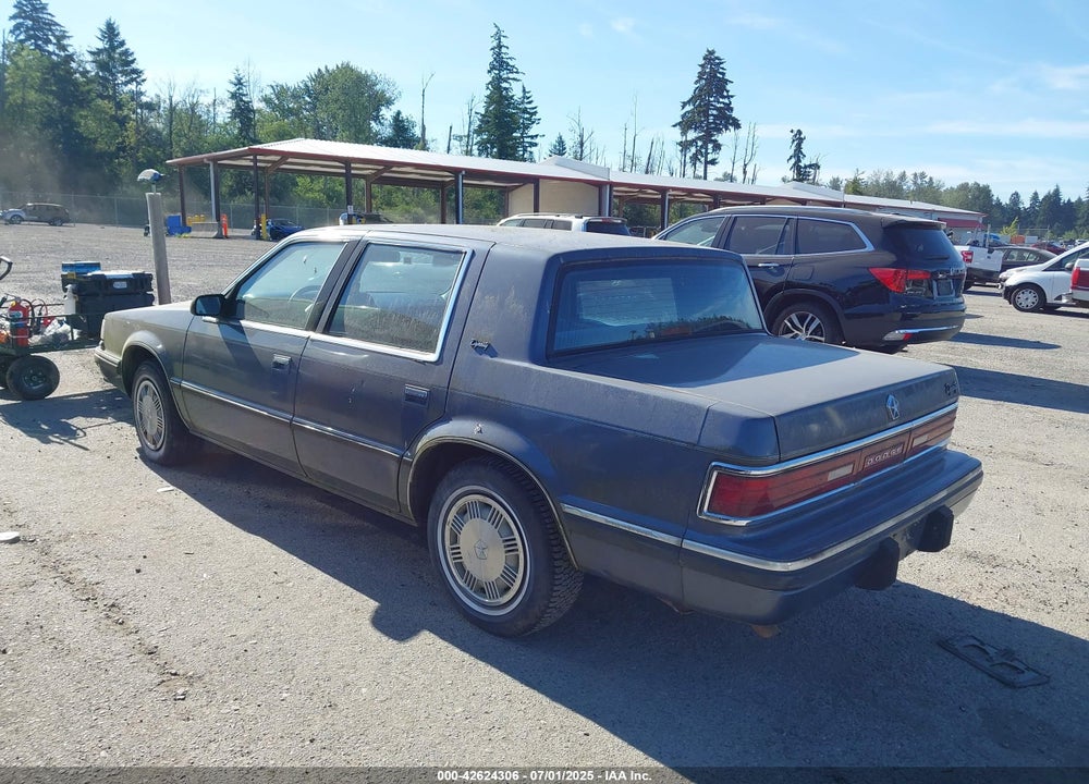1990 DODGE DYNASTY VIN: 1B3XC4639LD800339