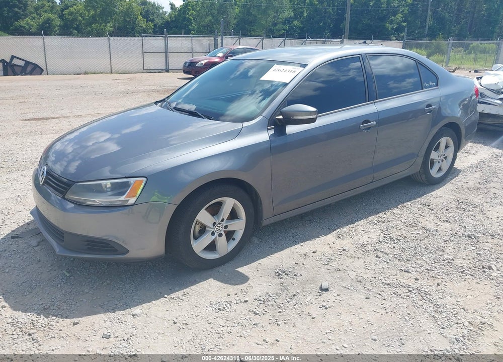 2012 VOLKSWAGEN JETTA VIN: 3VWLL7AJ4CM004457