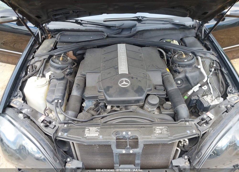 2001 MERCEDES-BENZ S 500 VIN: WDBNG75J51A195759